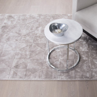 Alfombra TRIANGO SILVER (Handmade Collection)